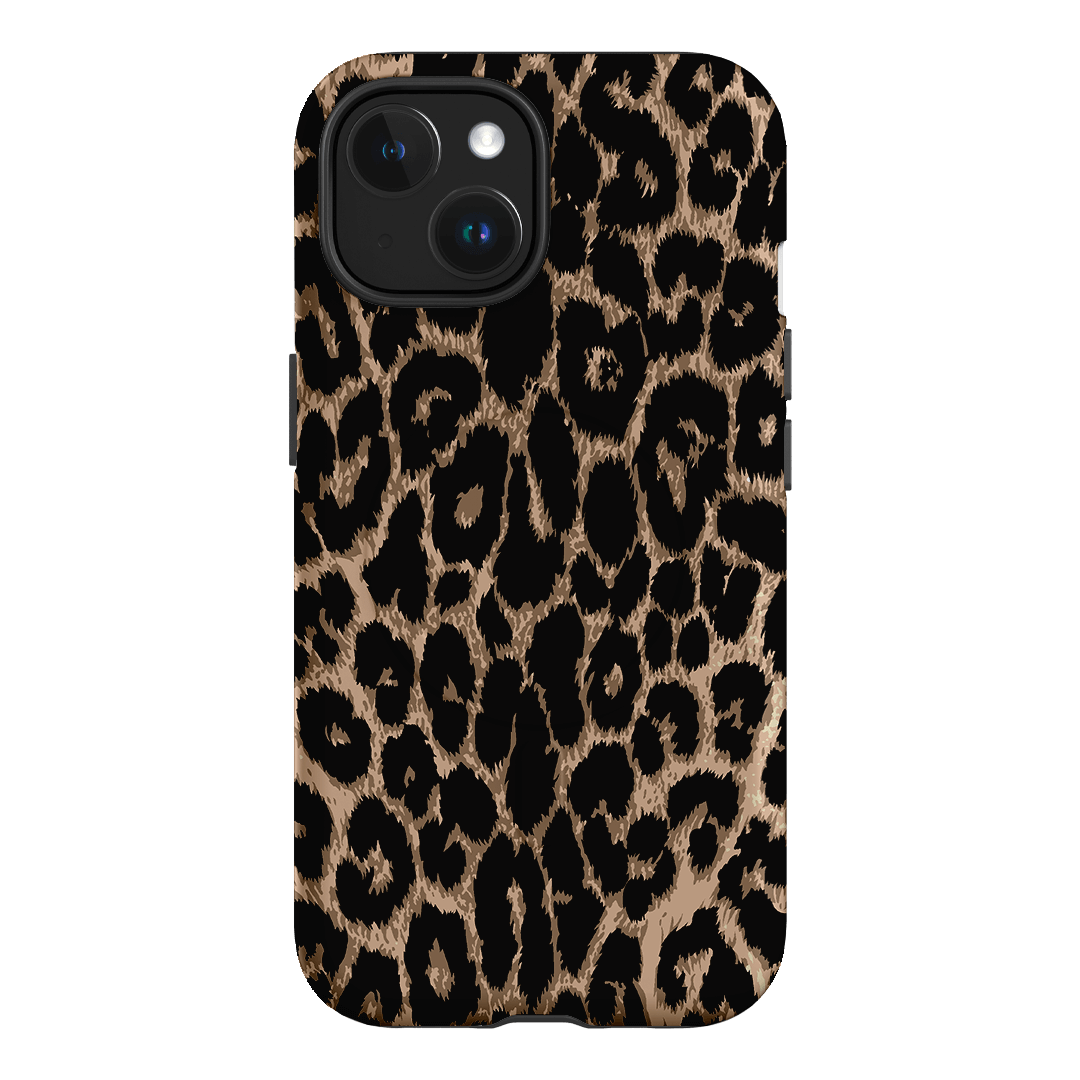 Classic Leopard Printed Phone Cases iPhone 15 / Armoured MagSafe by The Dairy - The Dairy