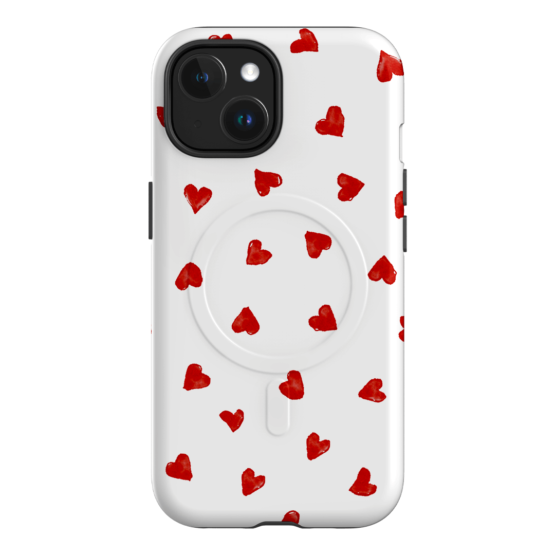 Love Hearts Printed Phone Cases by Oak Meadow - The Dairy