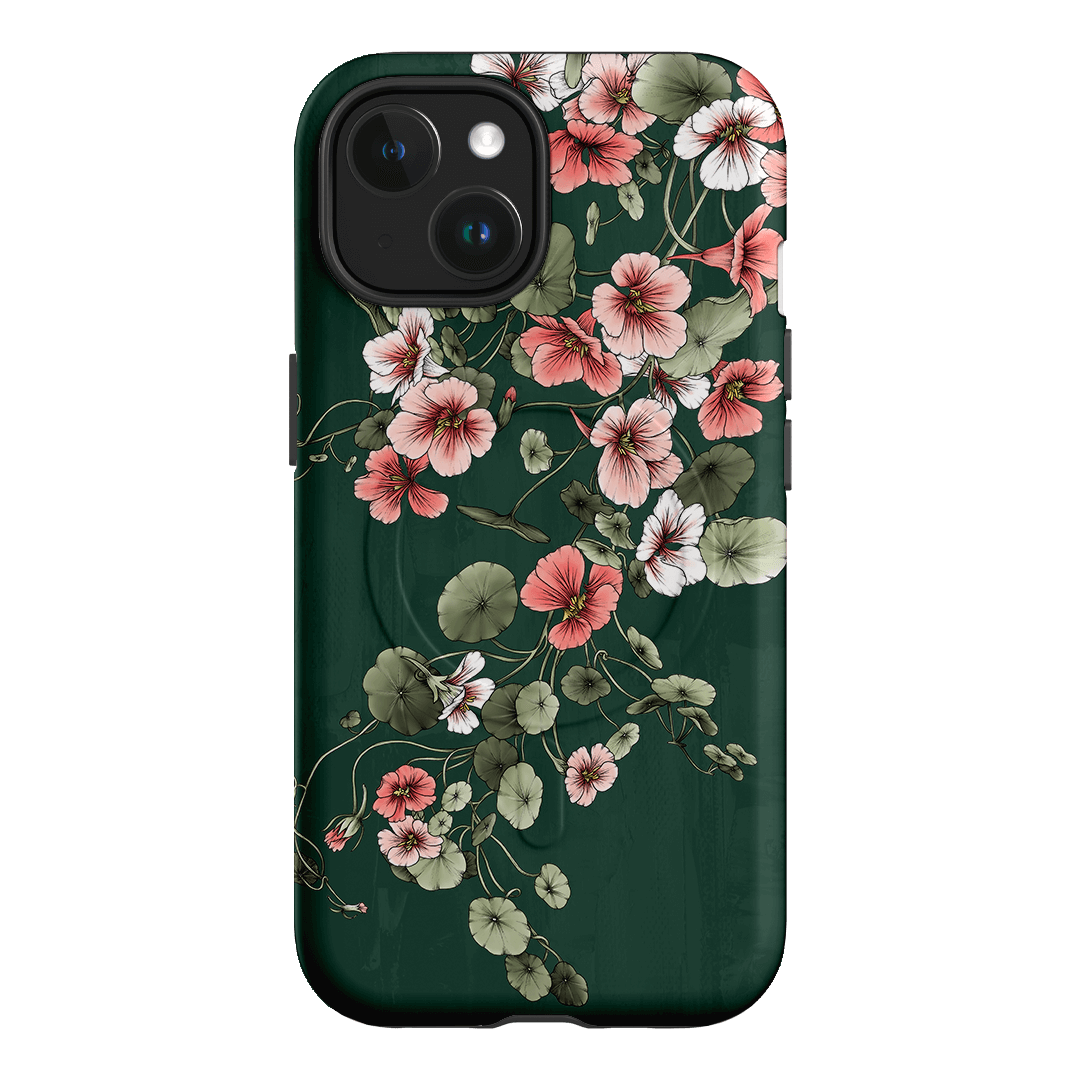 Nasturtium Printed Phone Cases iPhone 15 / Armoured MagSafe by Typoflora - The Dairy