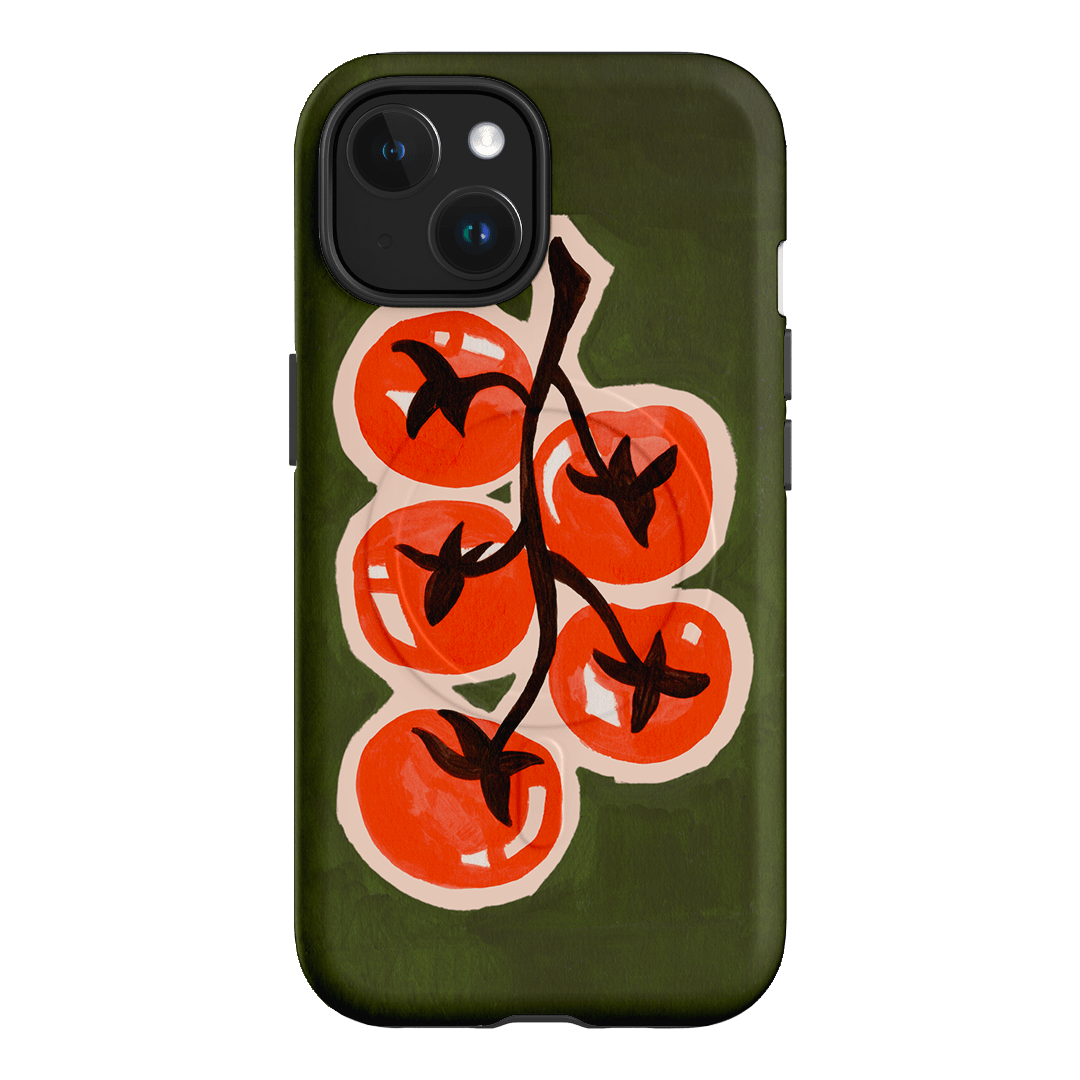 Tomatoes Printed Phone Cases iPhone 15 / Armoured MagSafe by Studio Bon - The Dairy