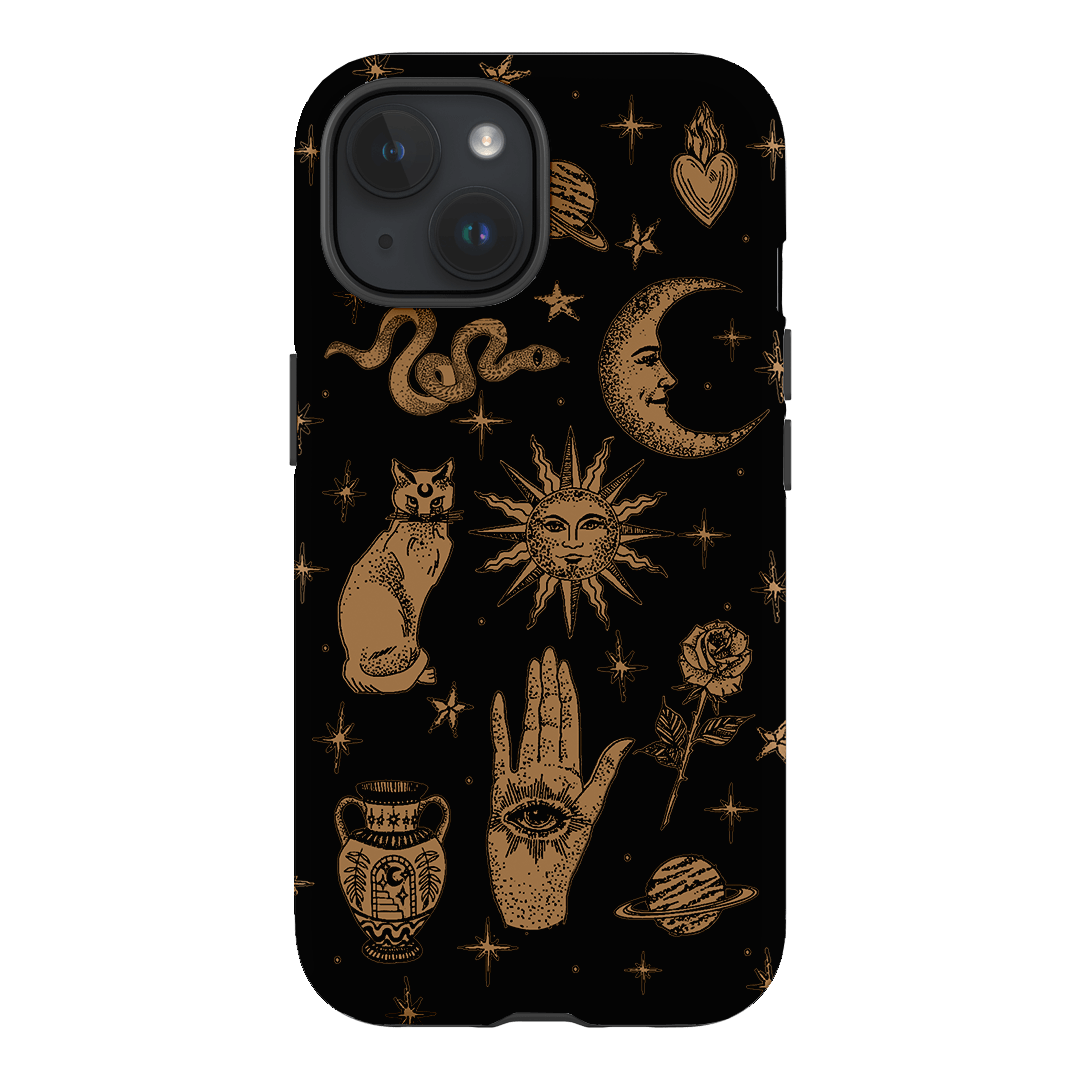 Astro Flash Noir Printed Phone Cases by Veronica Tucker - The Dairy