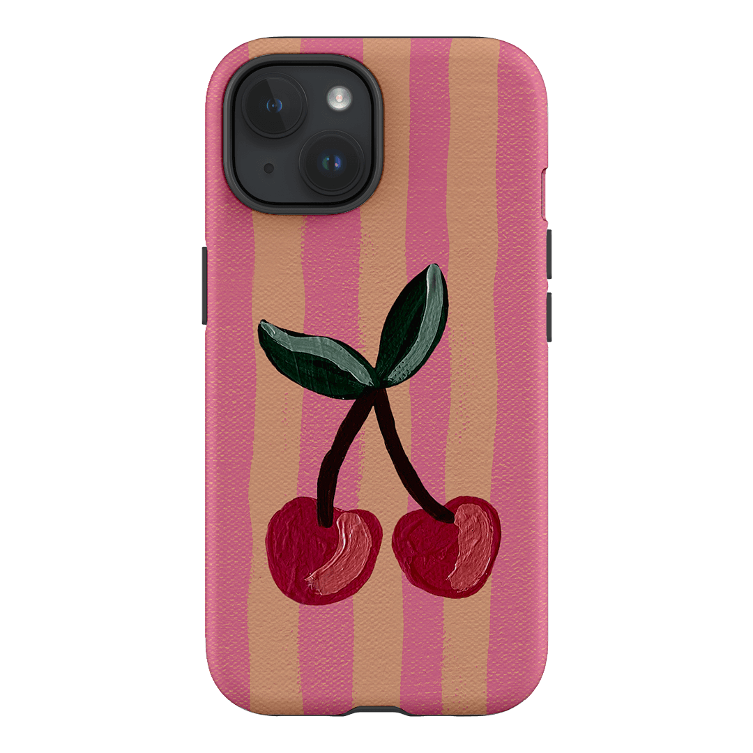 Cherry On Top Printed Phone Cases iPhone 15 / Armoured by Amy Gibbs - The Dairy