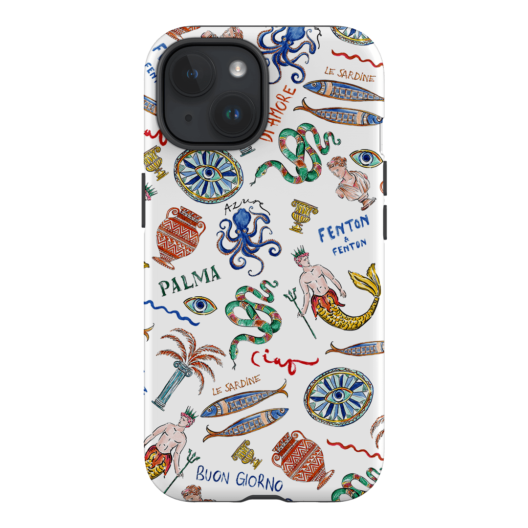 Il Mediterraneo Printed Phone Cases iPhone 15 / Armoured by Fenton & Fenton - The Dairy