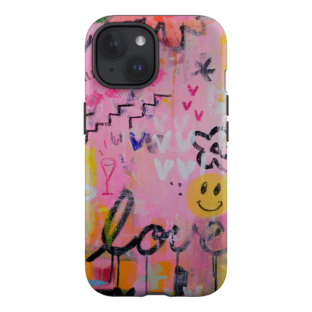 Love Smiles Printed Phone Cases iPhone 15 / Armoured by Jackie Green - The Dairy