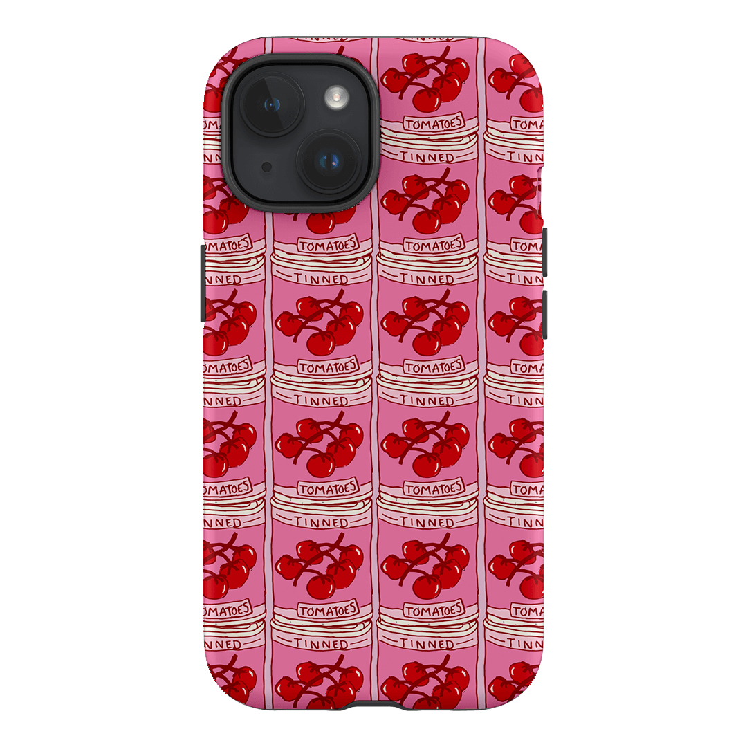 Tinned Tomatoes Printed Phone Cases iPhone 15 / Armoured by The Dairy - The Dairy