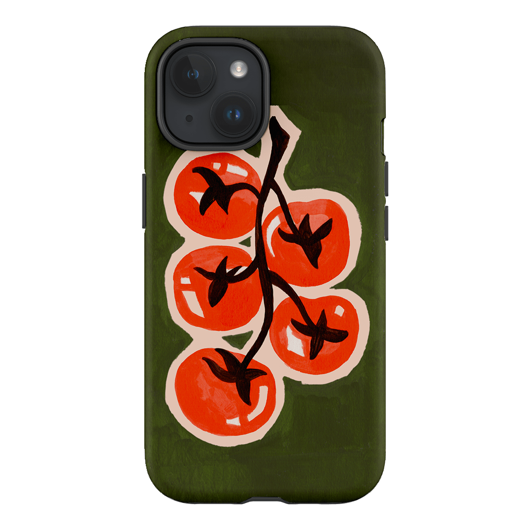 Tomatoes Printed Phone Cases iPhone 15 / Armoured by Studio Bon - The Dairy