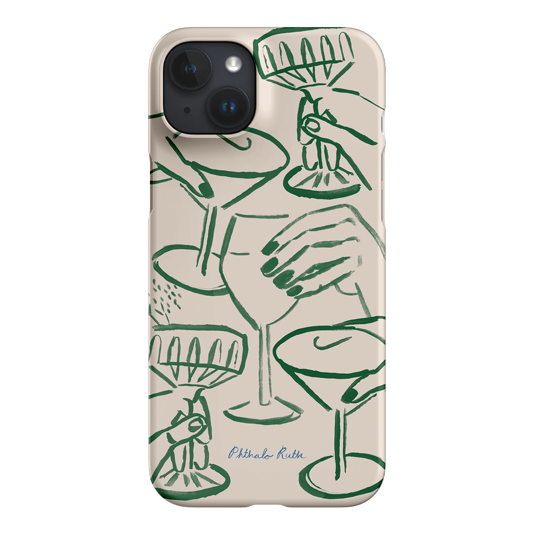 Cheers Printed Phone Cases iPhone 15 Plus / Snap by Phthalo Ruth - The Dairy