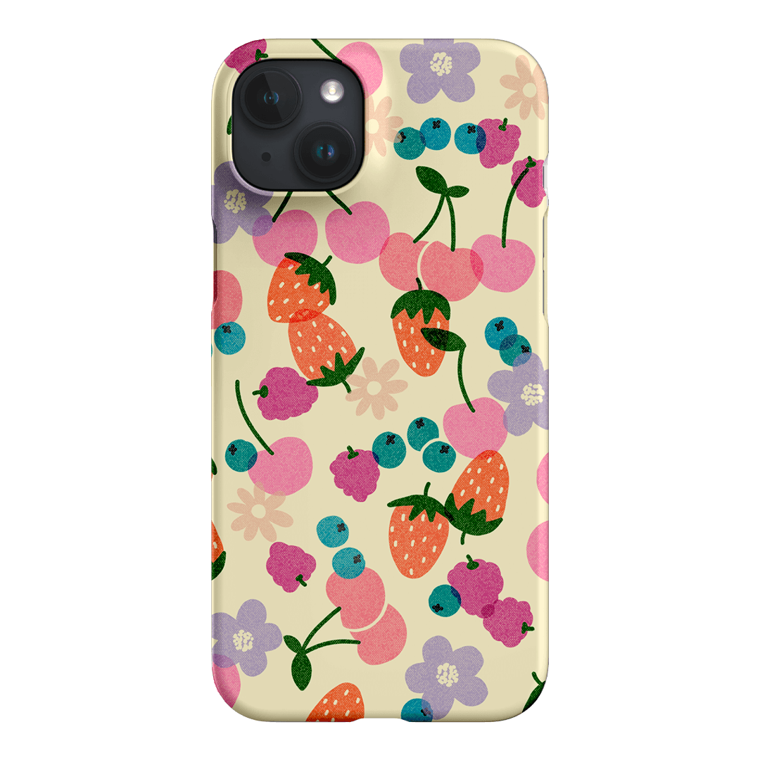 Fruitbowl Printed Phone Cases iPhone 15 Plus / Snap by Amy Gibbs - The Dairy