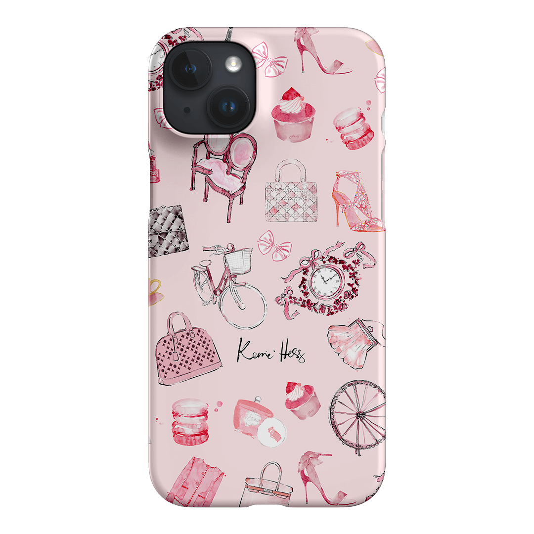 Paris Printed Phone Cases iPhone 15 Plus / Snap by Kerrie Hess - The Dairy