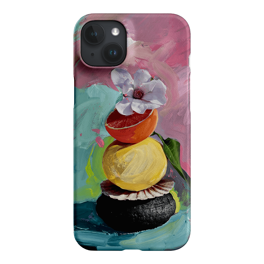 Pink Splash Printed Phone Cases iPhone 15 Plus / Snap by Nicole Nelius - The Dairy