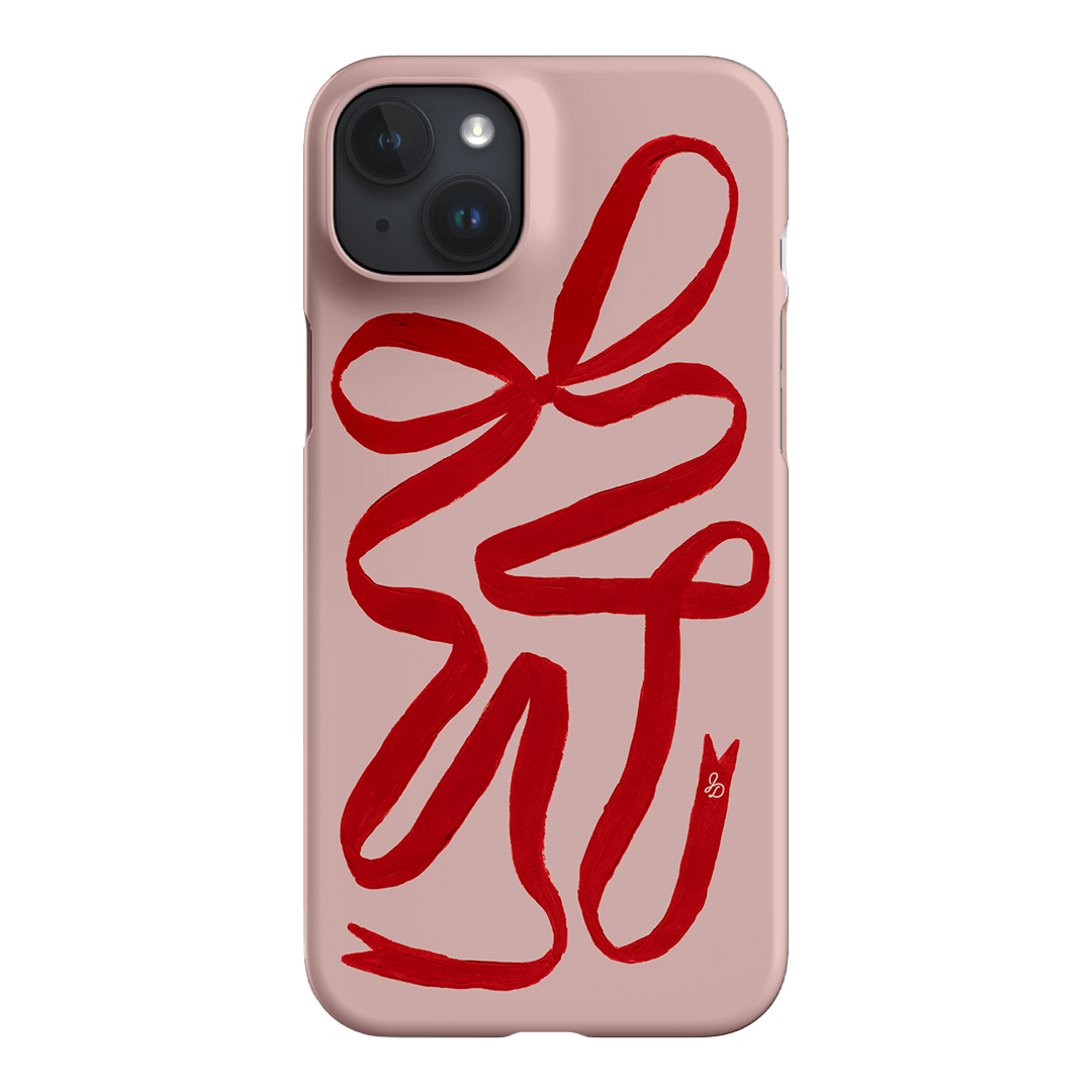 Valentine Ribbon Printed Phone Cases by Jasmine Dowling - The Dairy