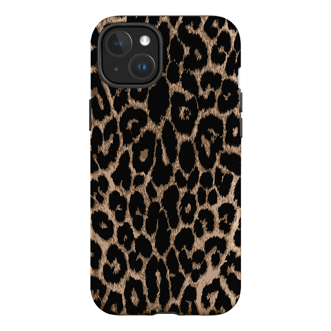 Classic Leopard Printed Phone Cases iPhone 15 Plus / Armoured MagSafe by The Dairy - The Dairy