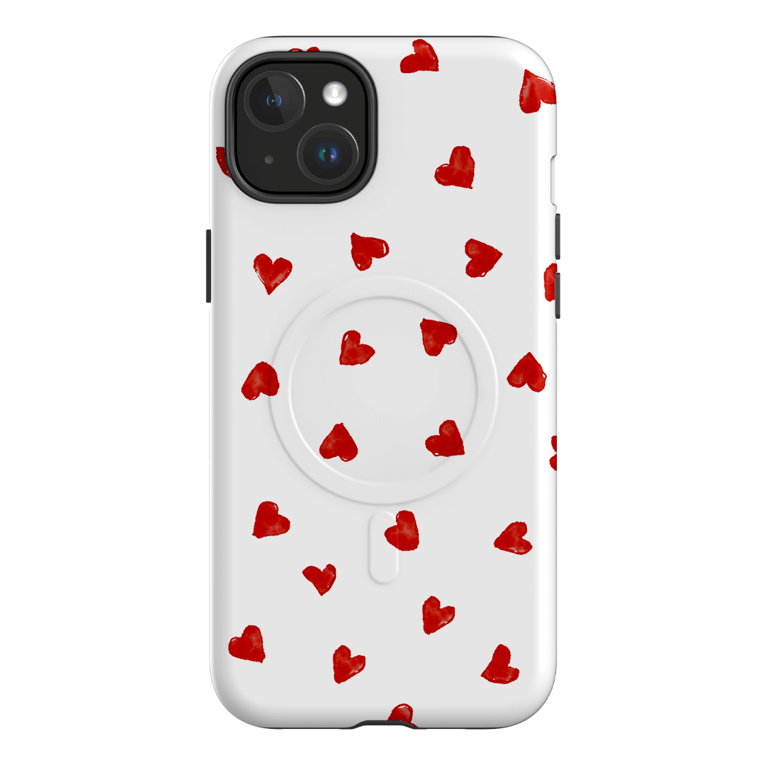 Love Hearts Printed Phone Cases by Oak Meadow - The Dairy