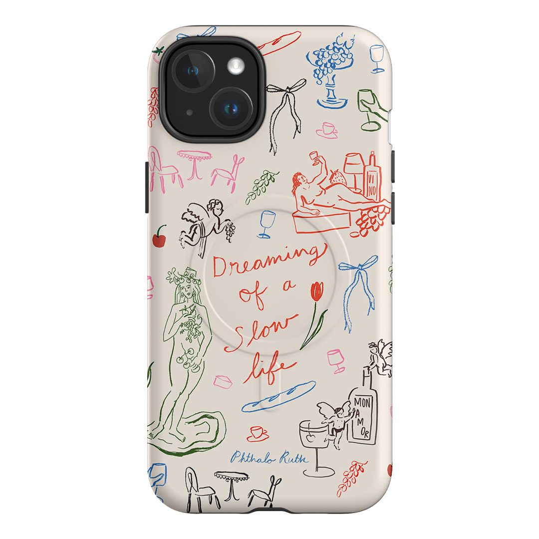 Muse Dreams Printed Phone Cases iPhone 15 Plus / Armoured MagSafe by Phthalo Ruth - The Dairy