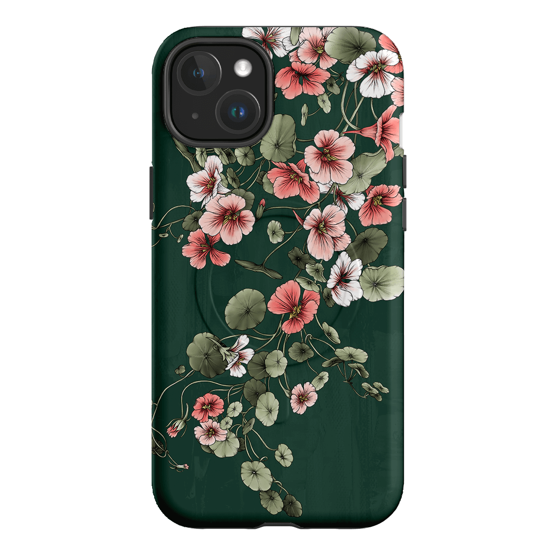 Nasturtium Printed Phone Cases iPhone 15 Plus / Armoured MagSafe by Typoflora - The Dairy