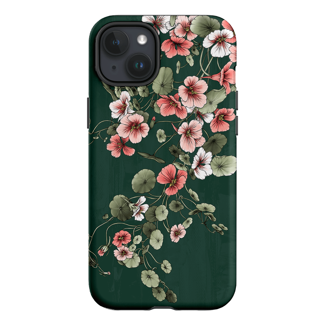 Nasturtium Printed Phone Cases iPhone 15 Plus / Armoured by Typoflora - The Dairy