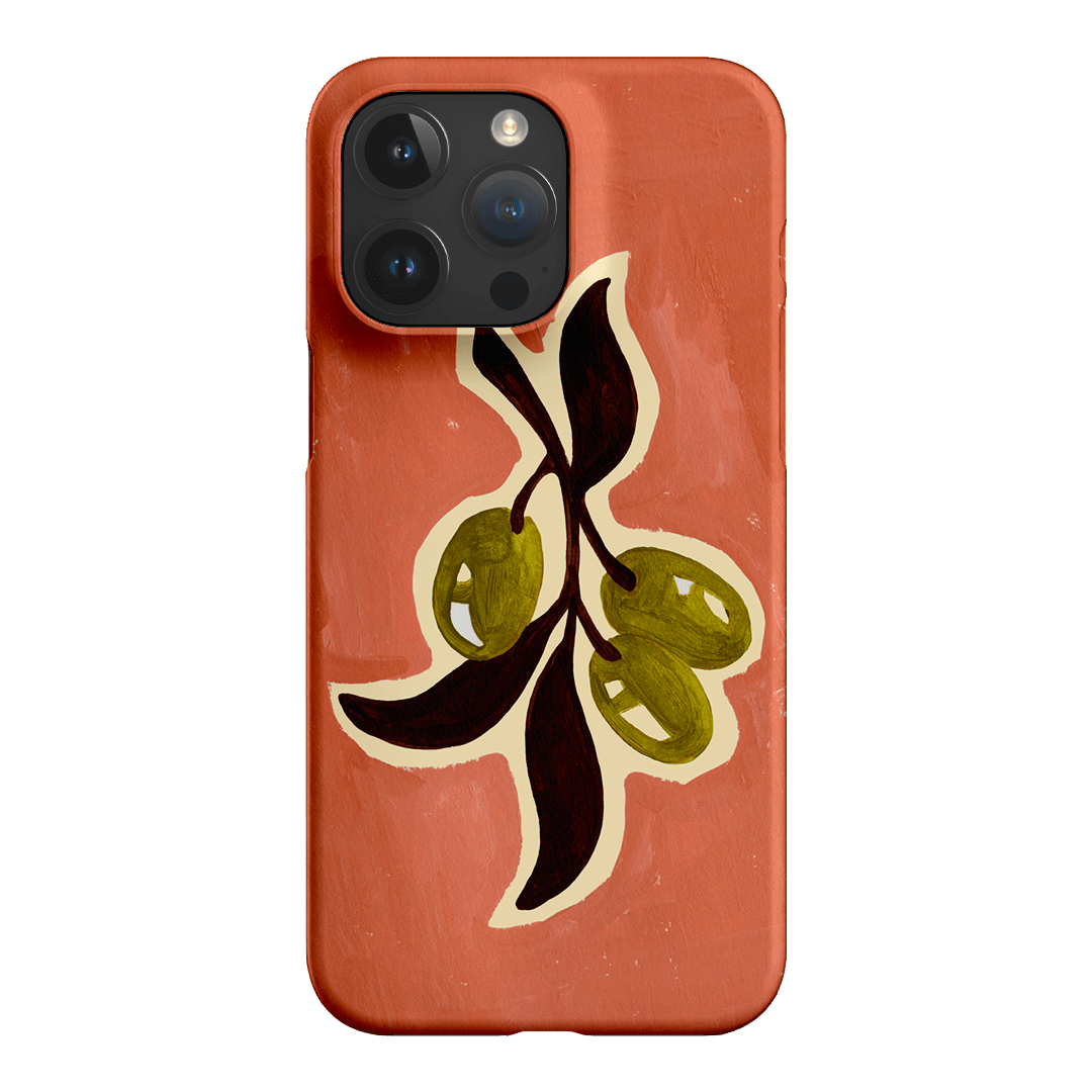 Olives Printed Phone Cases iPhone 15 Pro Max / Snap by Studio Bon - The Dairy