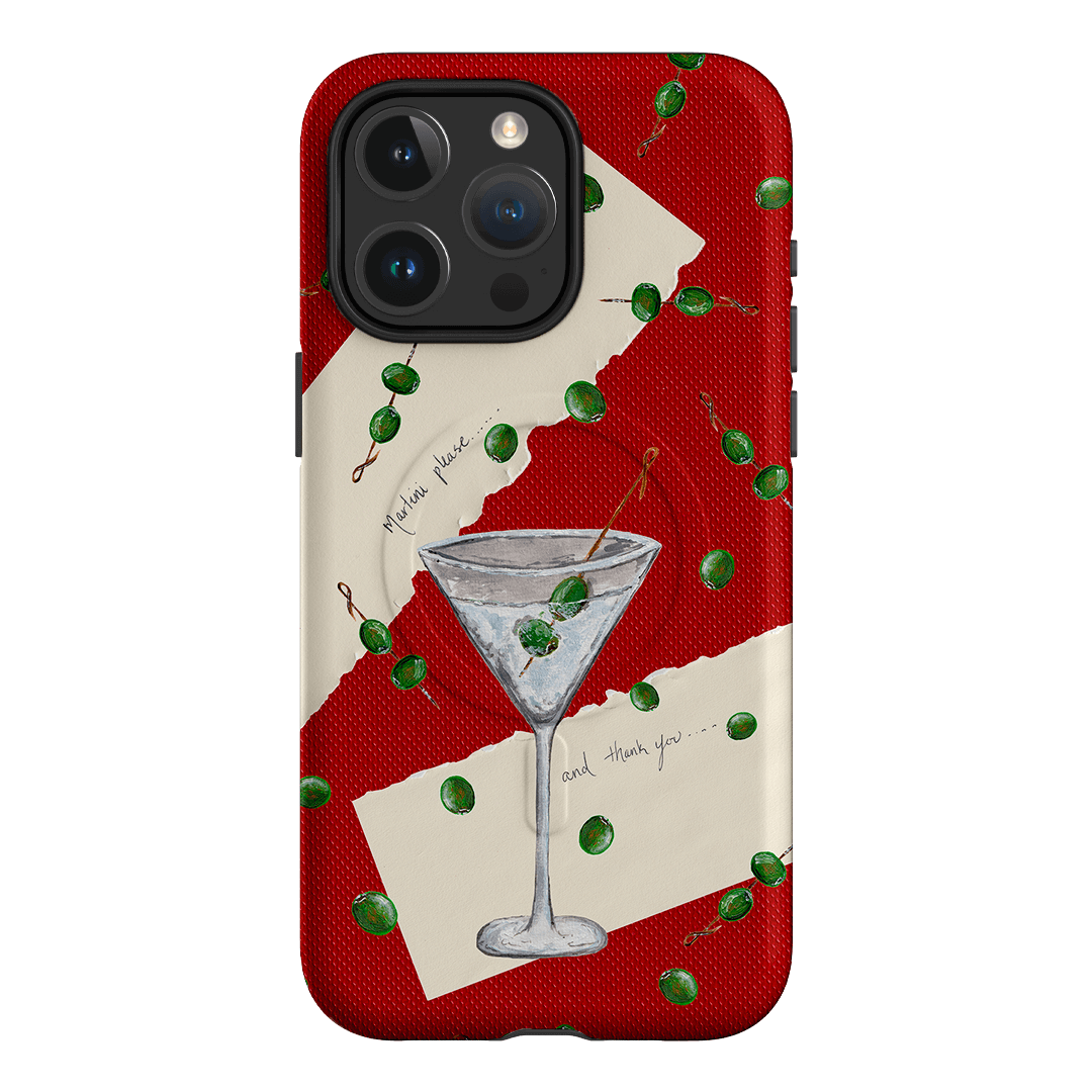 Martini Please Printed Phone Cases iPhone 15 Pro Max / Armoured MagSafe by BG. Studio - The Dairy