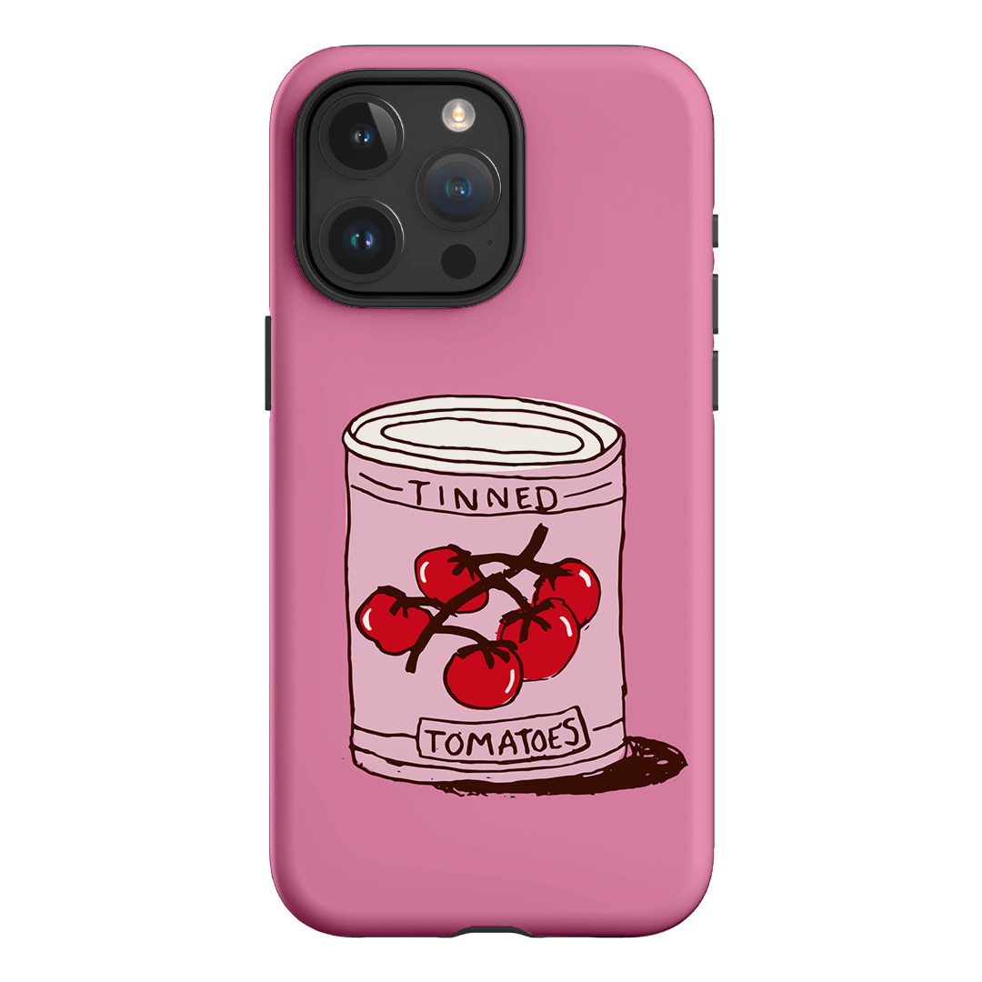 Saucy Pink Printed Phone Cases iPhone 15 Pro Max / Armoured by The Dairy - The Dairy