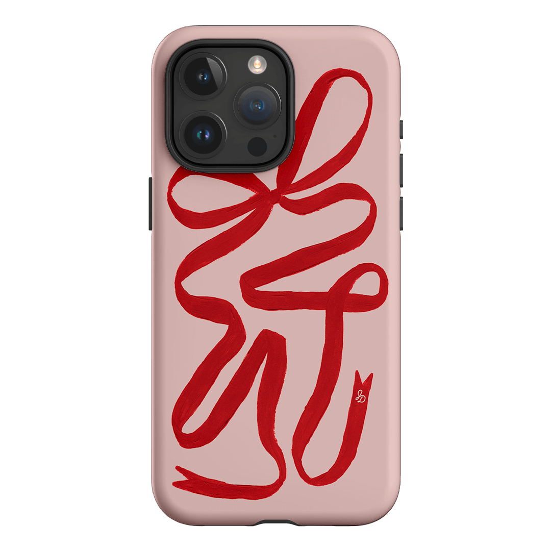 Valentine Ribbon Printed Phone Cases by Jasmine Dowling - The Dairy