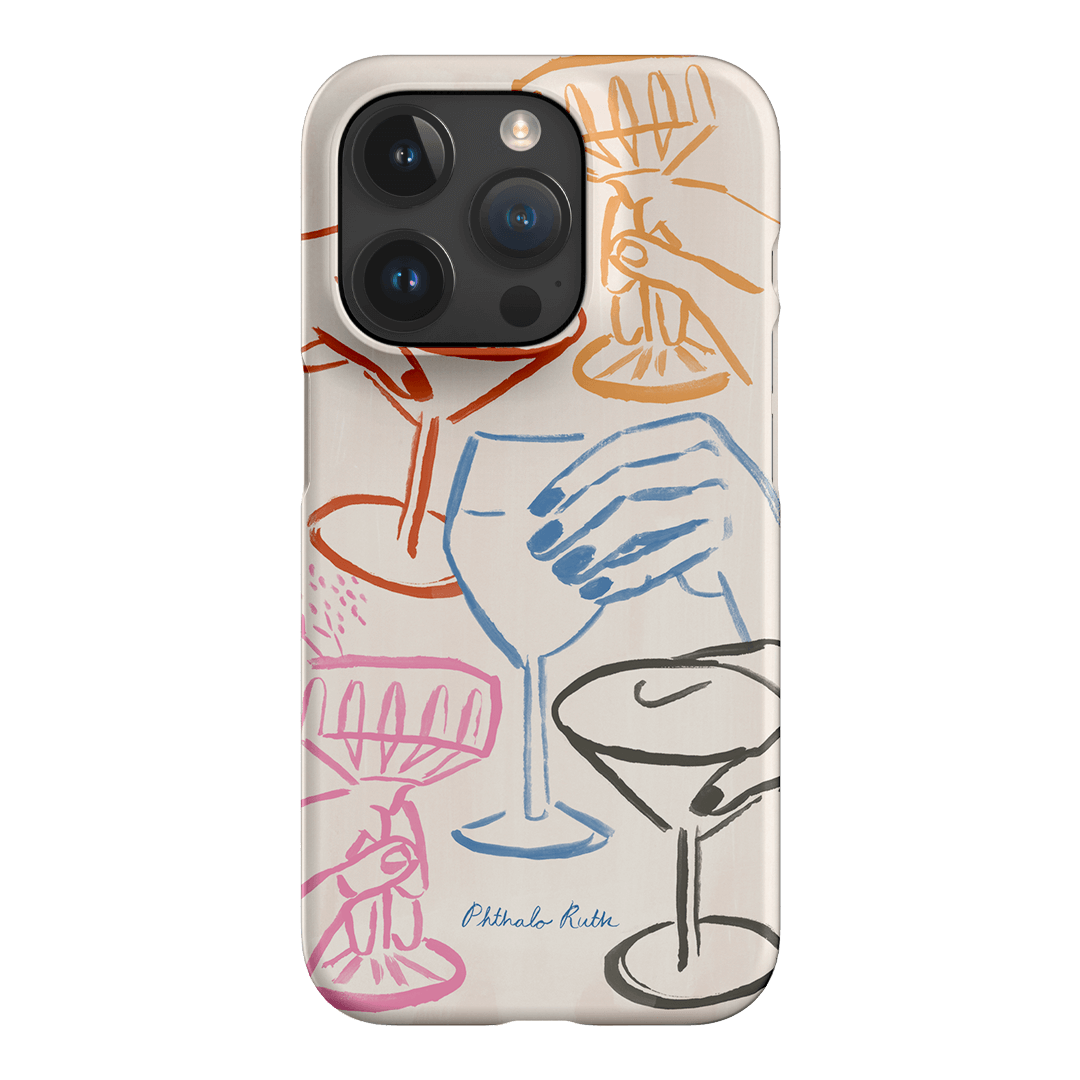 Cheers Multi Printed Phone Cases iPhone 15 Pro / Snap by Phthalo Ruth - The Dairy