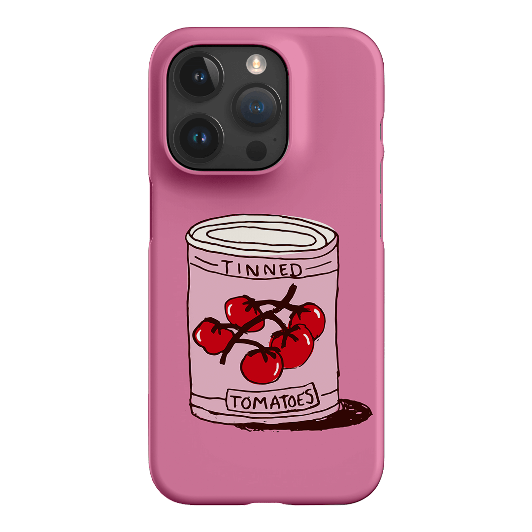 Saucy Pink Printed Phone Cases iPhone 15 Pro / Snap by The Dairy - The Dairy