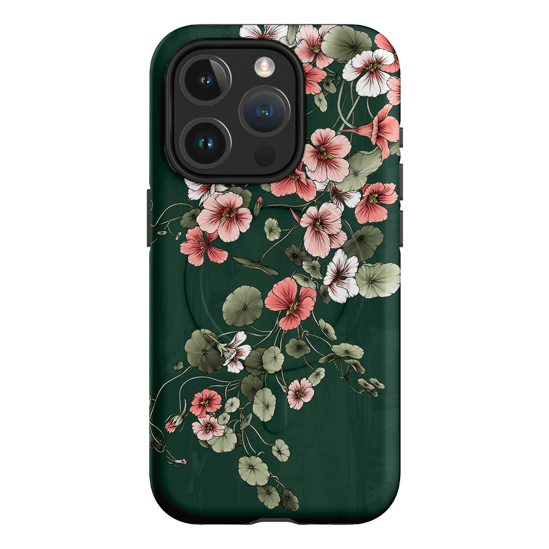 Nasturtium Printed Phone Cases iPhone 15 Pro / Armoured MagSafe by Typoflora - The Dairy