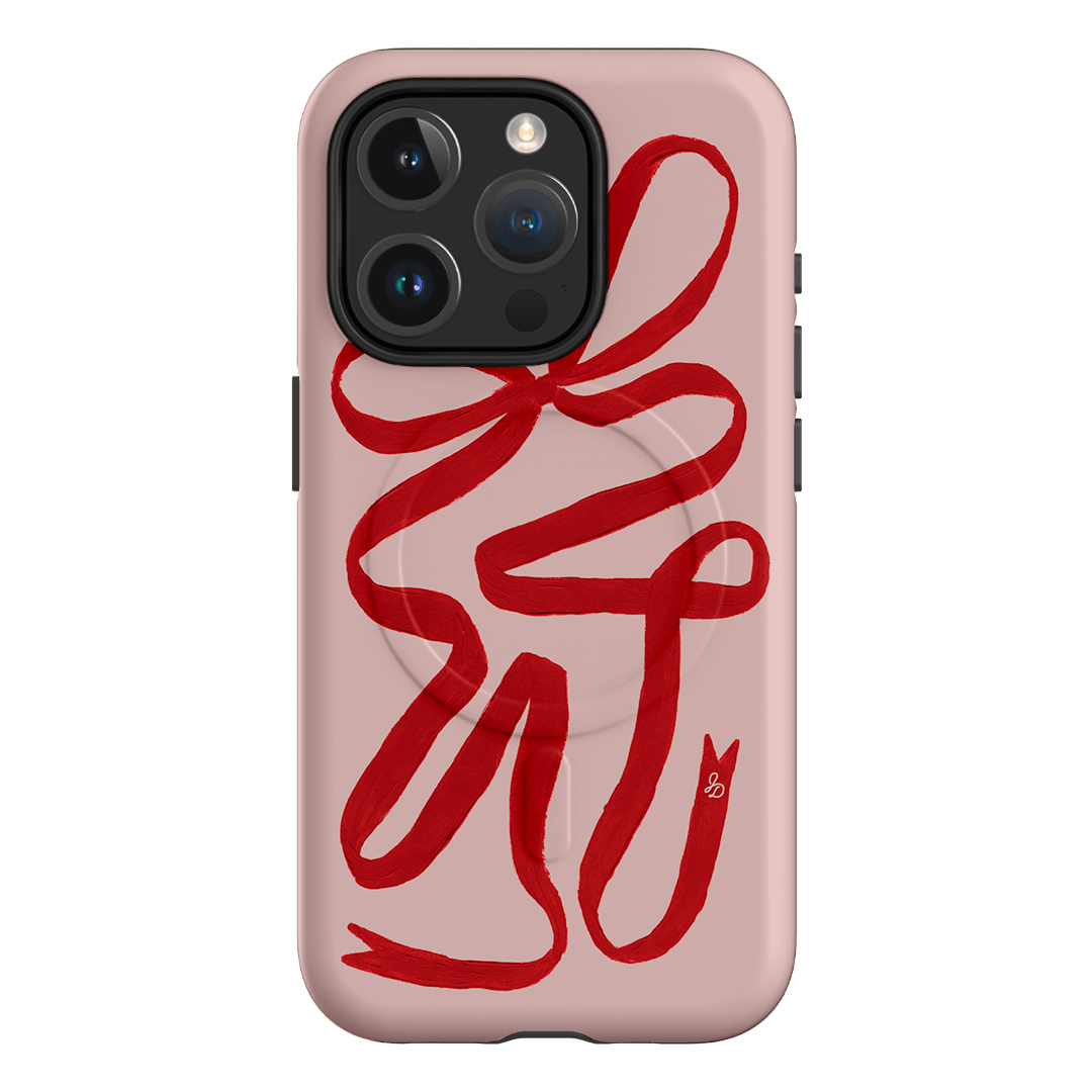 Valentine Ribbon Printed Phone Cases by Jasmine Dowling - The Dairy