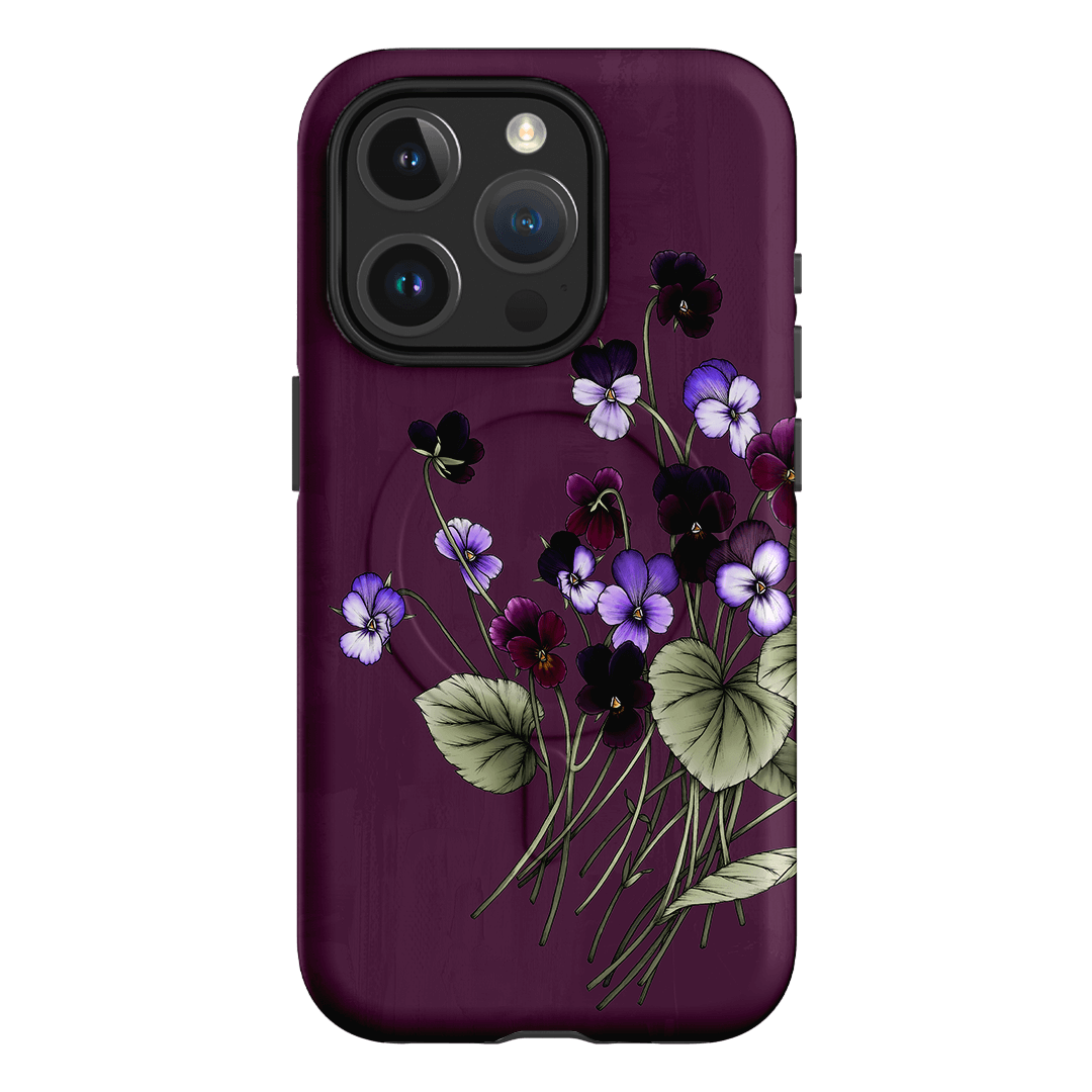 Viola Printed Phone Cases iPhone 15 Pro / Armoured MagSafe by Typoflora - The Dairy