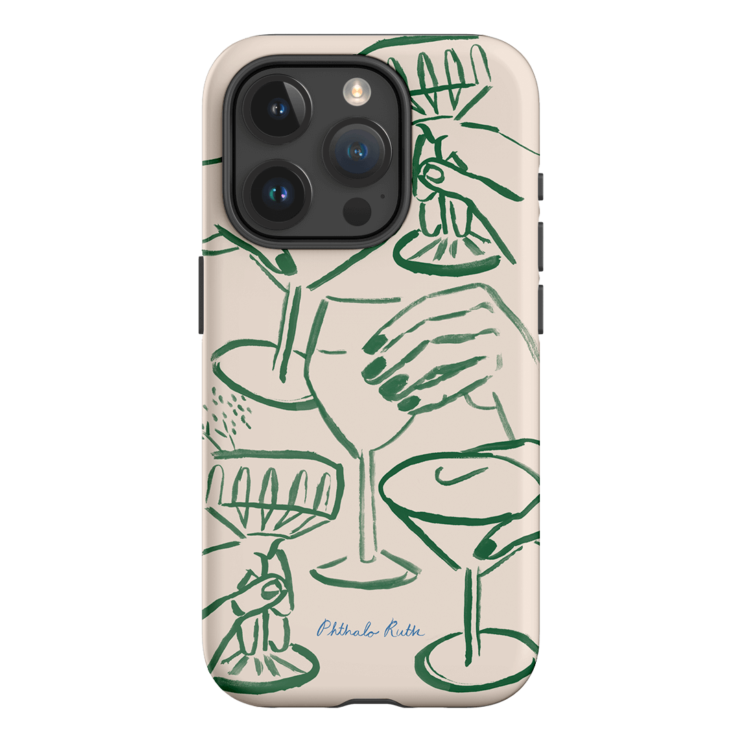 Cheers Printed Phone Cases iPhone 15 Pro / Armoured by Phthalo Ruth - The Dairy