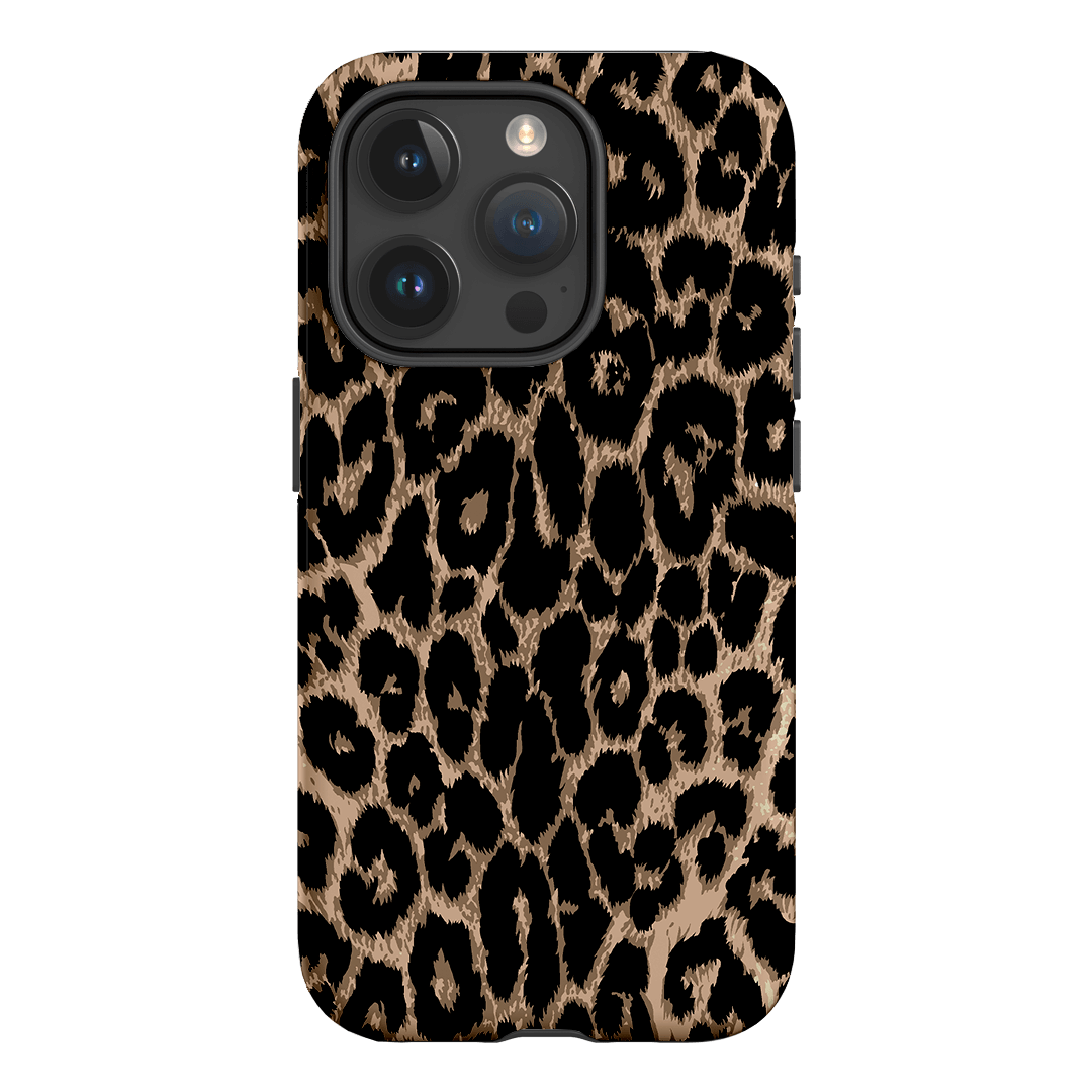 Classic Leopard Printed Phone Cases iPhone 15 Pro / Armoured by The Dairy - The Dairy