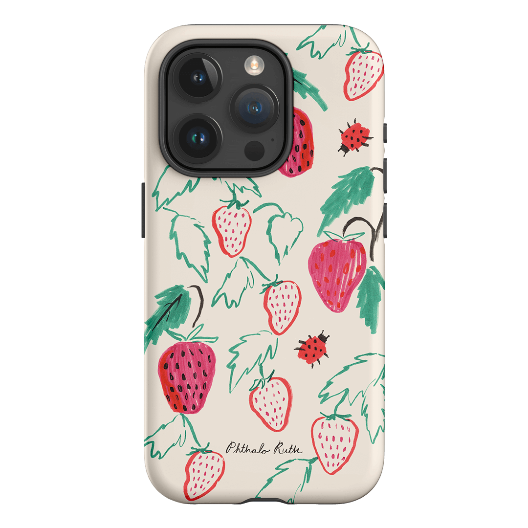 Ladybug Hour Printed Phone Cases iPhone 15 Pro / Armoured by Phthalo Ruth - The Dairy