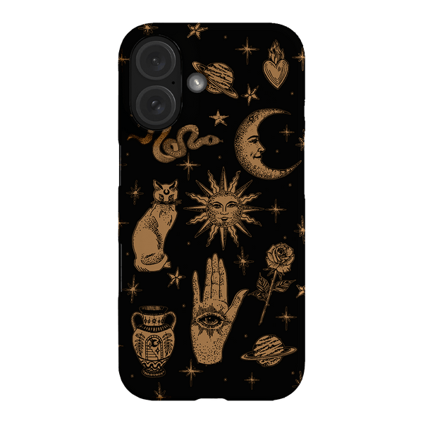 Astro Flash Noir Printed Phone Cases iPhone 16 / Armoured by Veronica Tucker - The Dairy