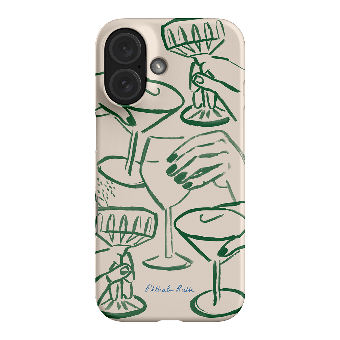 Cheers Printed Phone Cases iPhone 16 / Snap by Phthalo Ruth - The Dairy