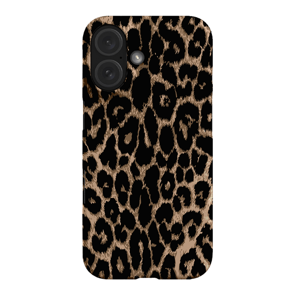 Classic Leopard Printed Phone Cases iPhone 16 / Armoured by The Dairy - The Dairy