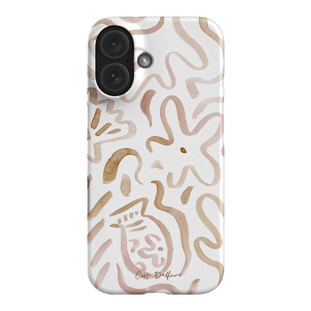 Flow Printed Phone Cases iPhone 16 / Snap by Cass Deller - The Dairy