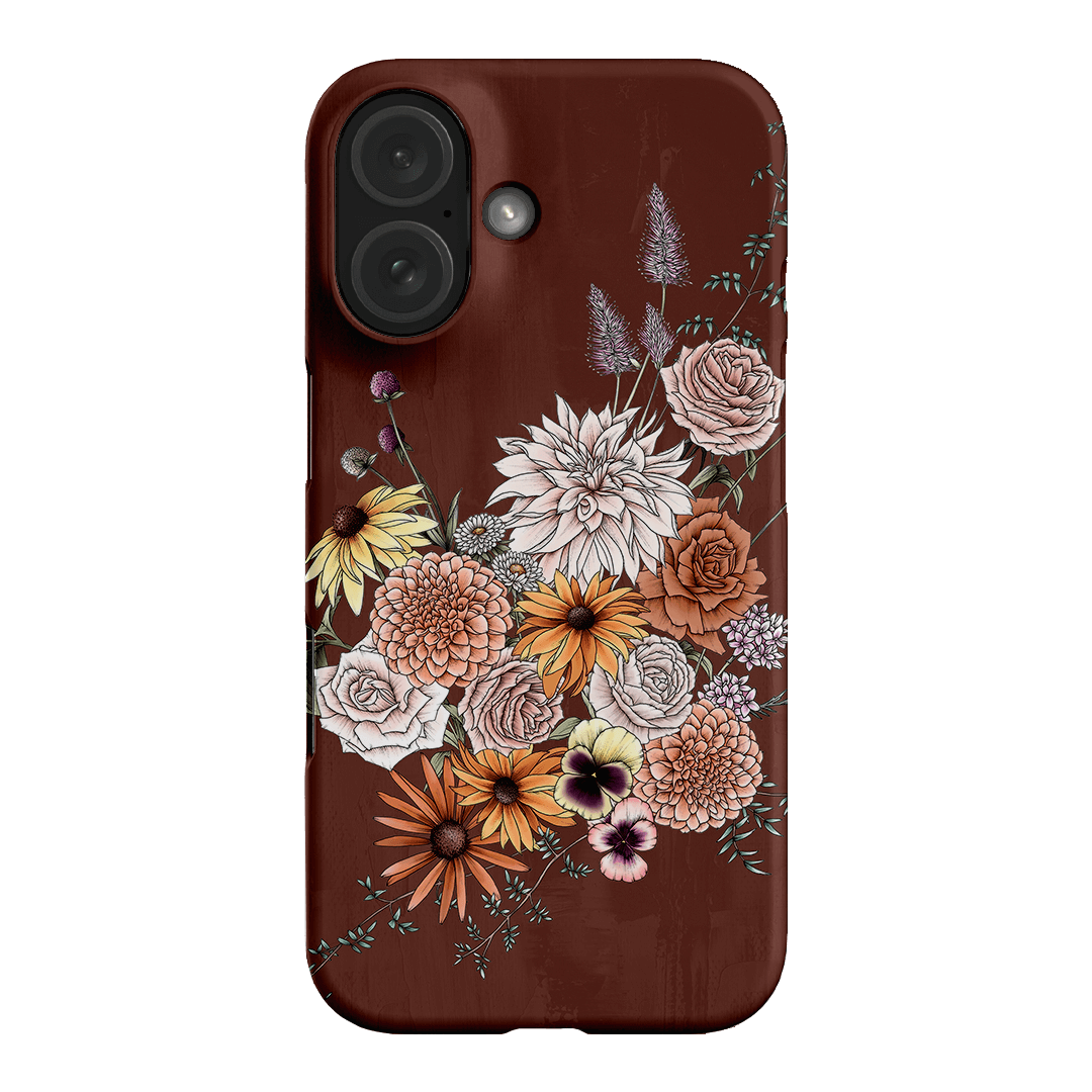 Golden Meadow Printed Phone Cases iPhone 16 / Snap by Typoflora - The Dairy