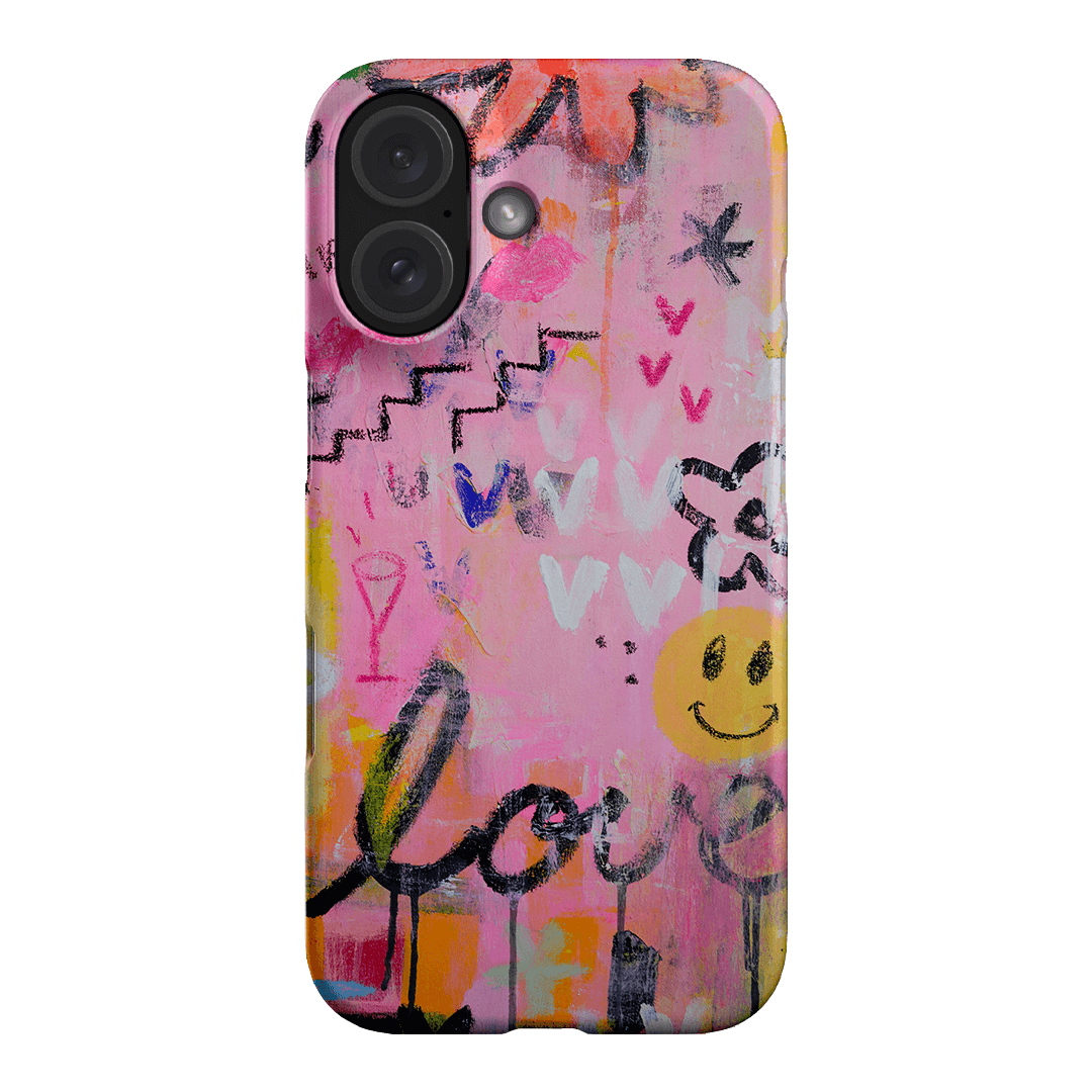 Love Smiles Printed Phone Cases iPhone 16 / Snap by Jackie Green - The Dairy