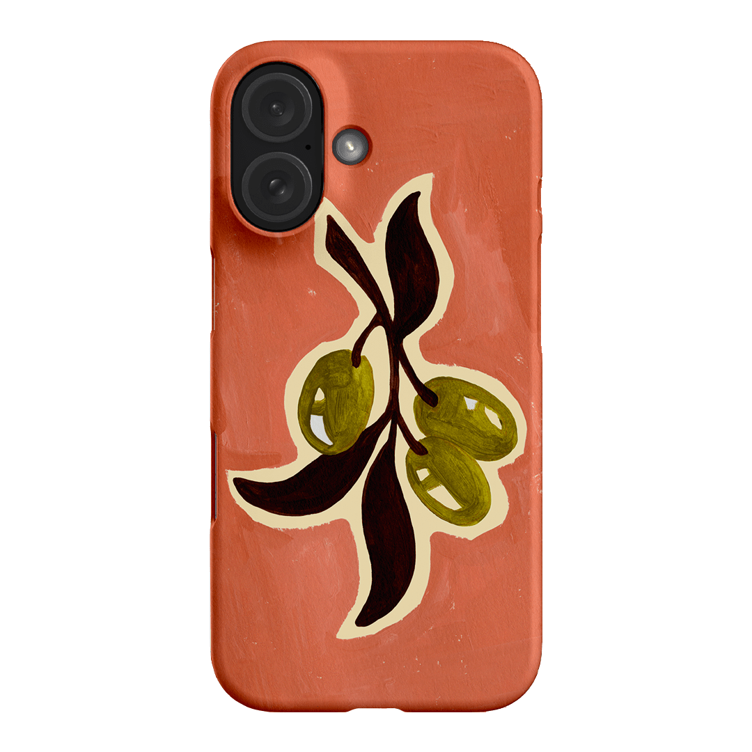 Olives Printed Phone Cases iPhone 16 / Snap by Studio Bon - The Dairy