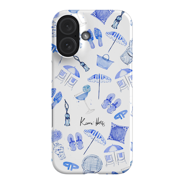 Santorini Printed Phone Cases iPhone 16 / Armoured by Kerrie Hess - The Dairy