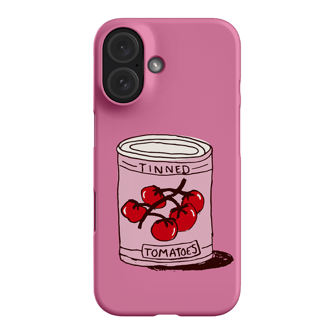 Saucy Pink Printed Phone Cases iPhone 16 / Snap by The Dairy - The Dairy