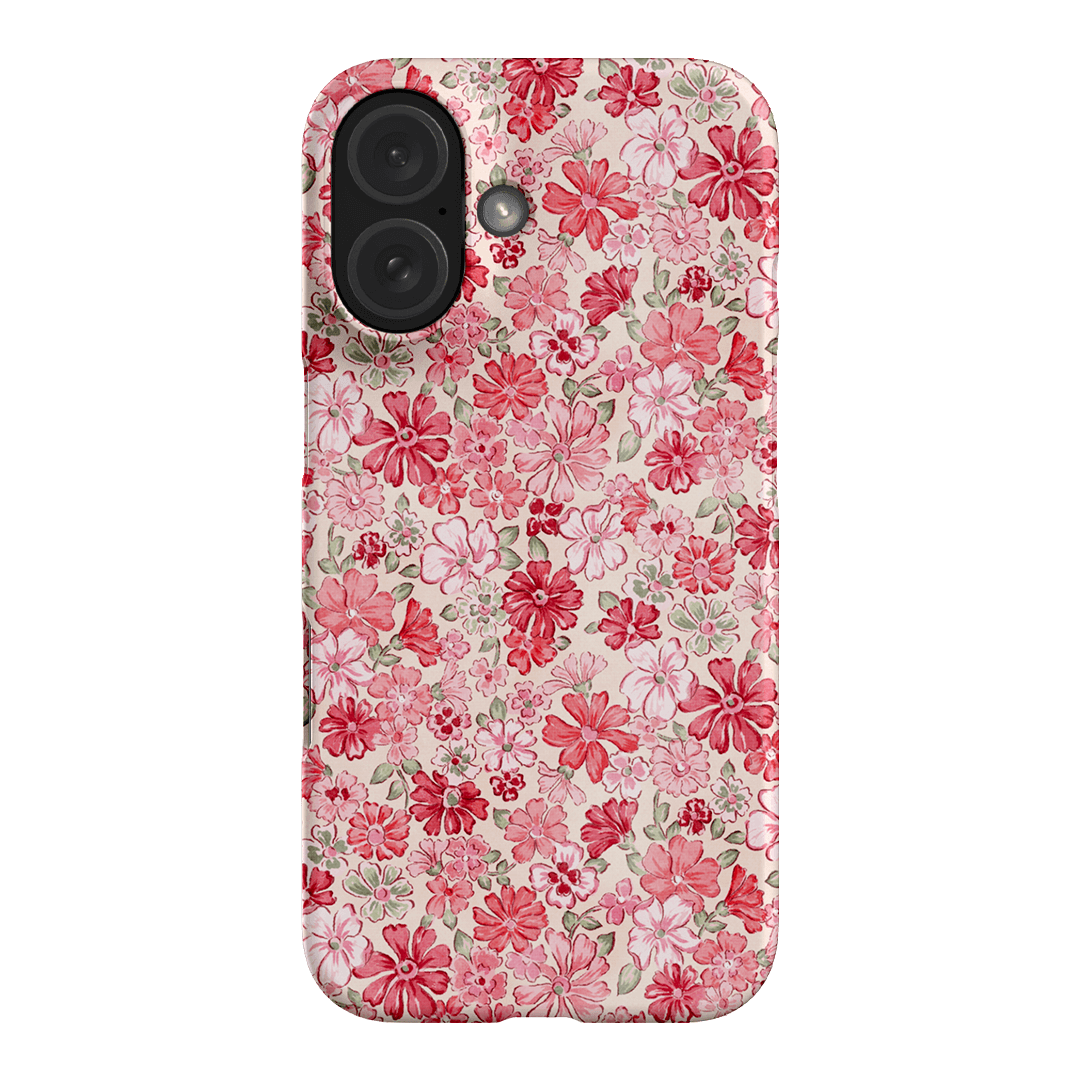 Strawberry Kiss Printed Phone Cases iPhone 16 / Snap by Oak Meadow - The Dairy