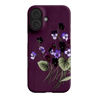 Viola Printed Phone Cases iPhone 16 / Snap by Typoflora - The Dairy