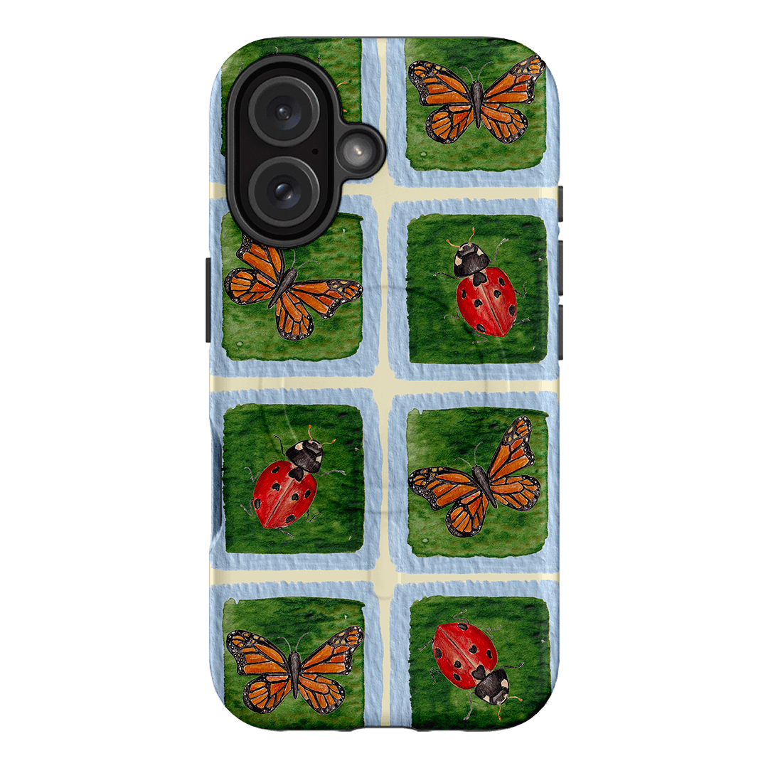 Butterflies & Ladybugs Printed Phone Cases iPhone 16 / Armoured MagSafe by BG. Studio - The Dairy