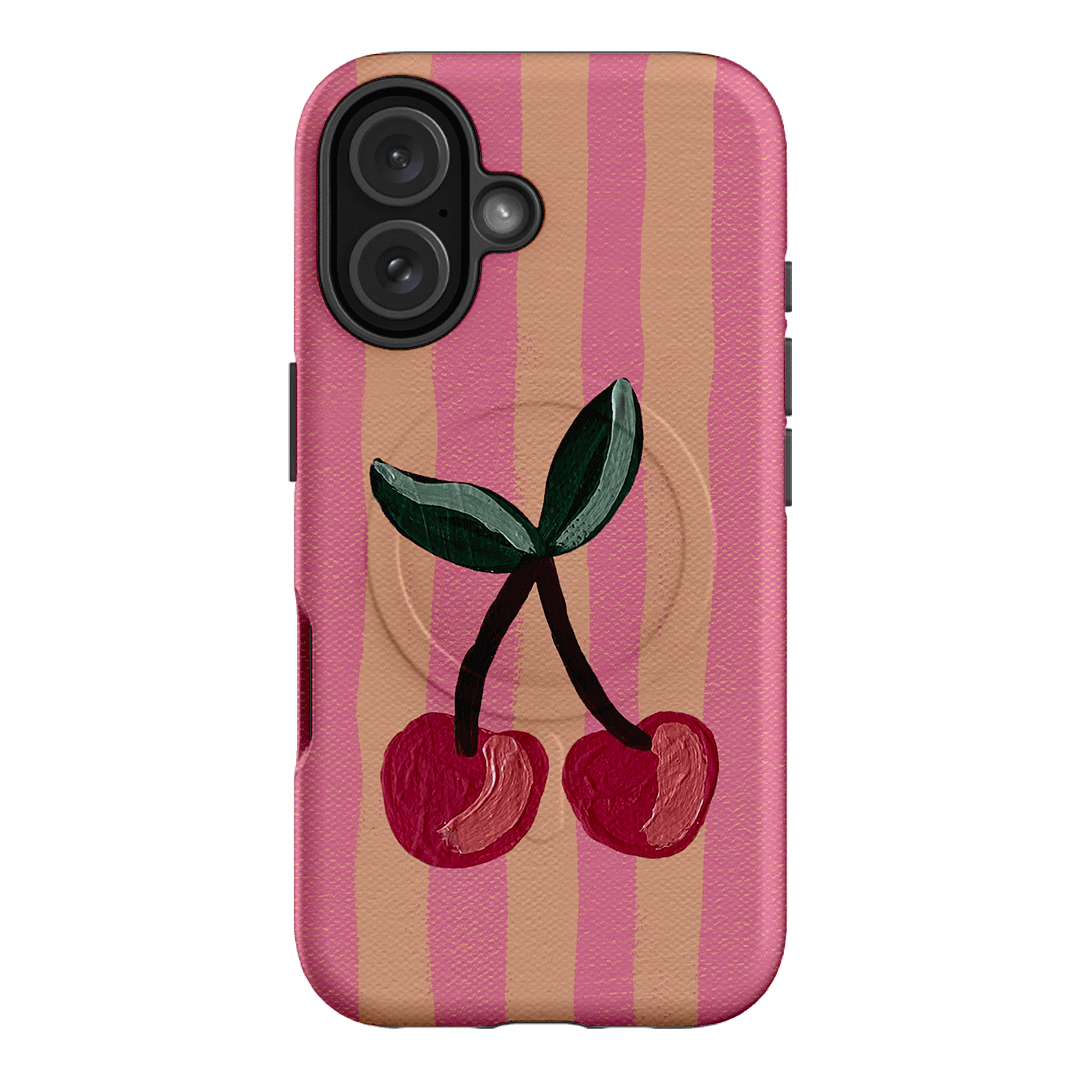 Cherry On Top Printed Phone Cases iPhone 16 / Armoured MagSafe by Amy Gibbs - The Dairy