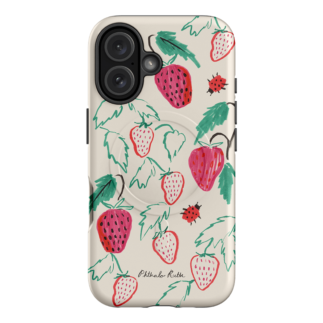 Ladybug Hour Printed Phone Cases iPhone 16 / Armoured MagSafe by Phthalo Ruth - The Dairy