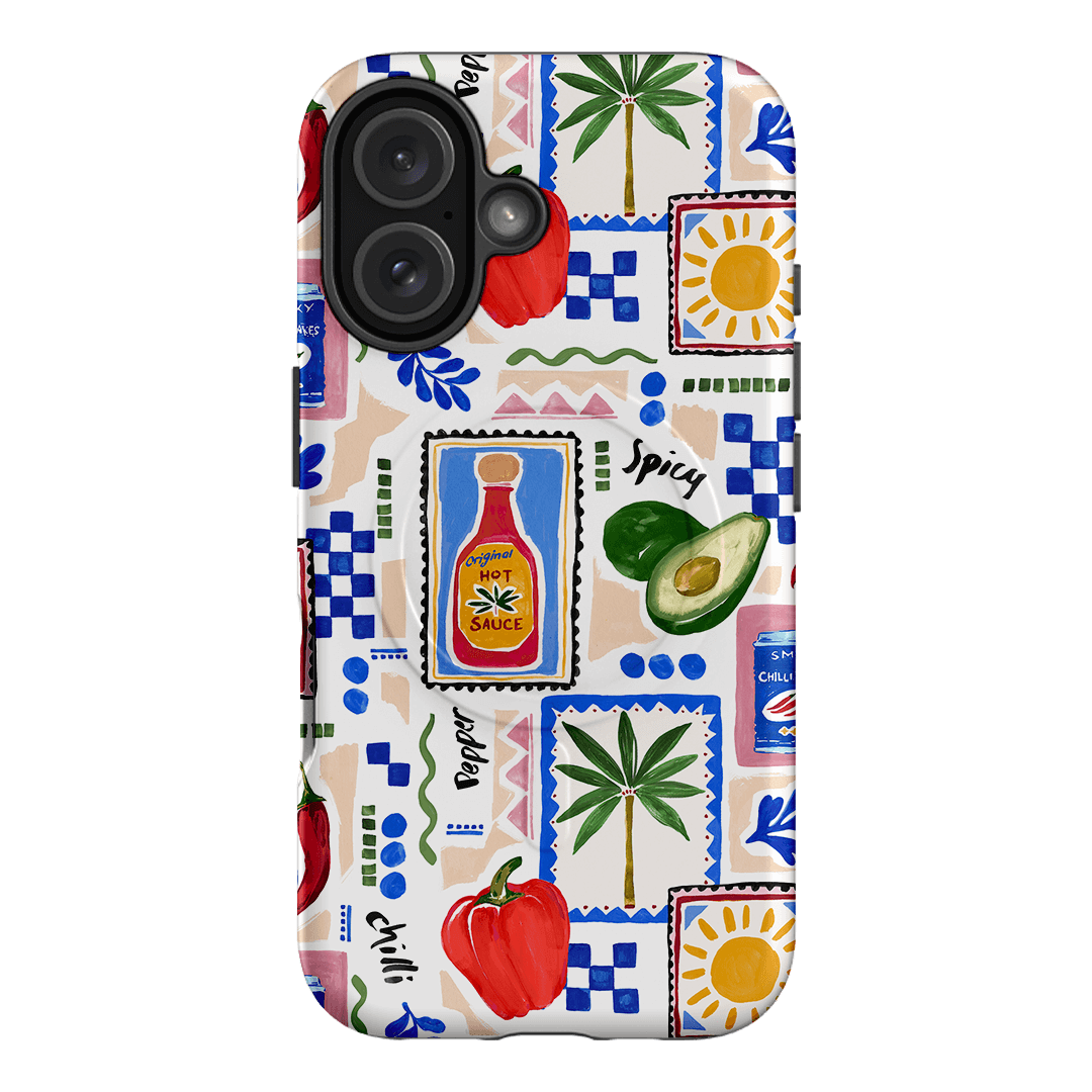 Mexico Holiday Printed Phone Cases iPhone 16 / Armoured MagSafe by Charlie Taylor - The Dairy