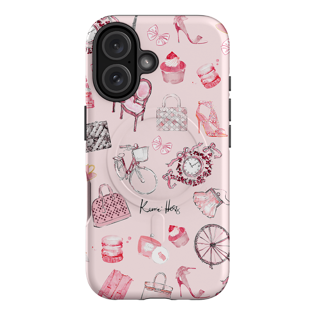 Paris Printed Phone Cases iPhone 16 / Armoured MagSafe by Kerrie Hess - The Dairy