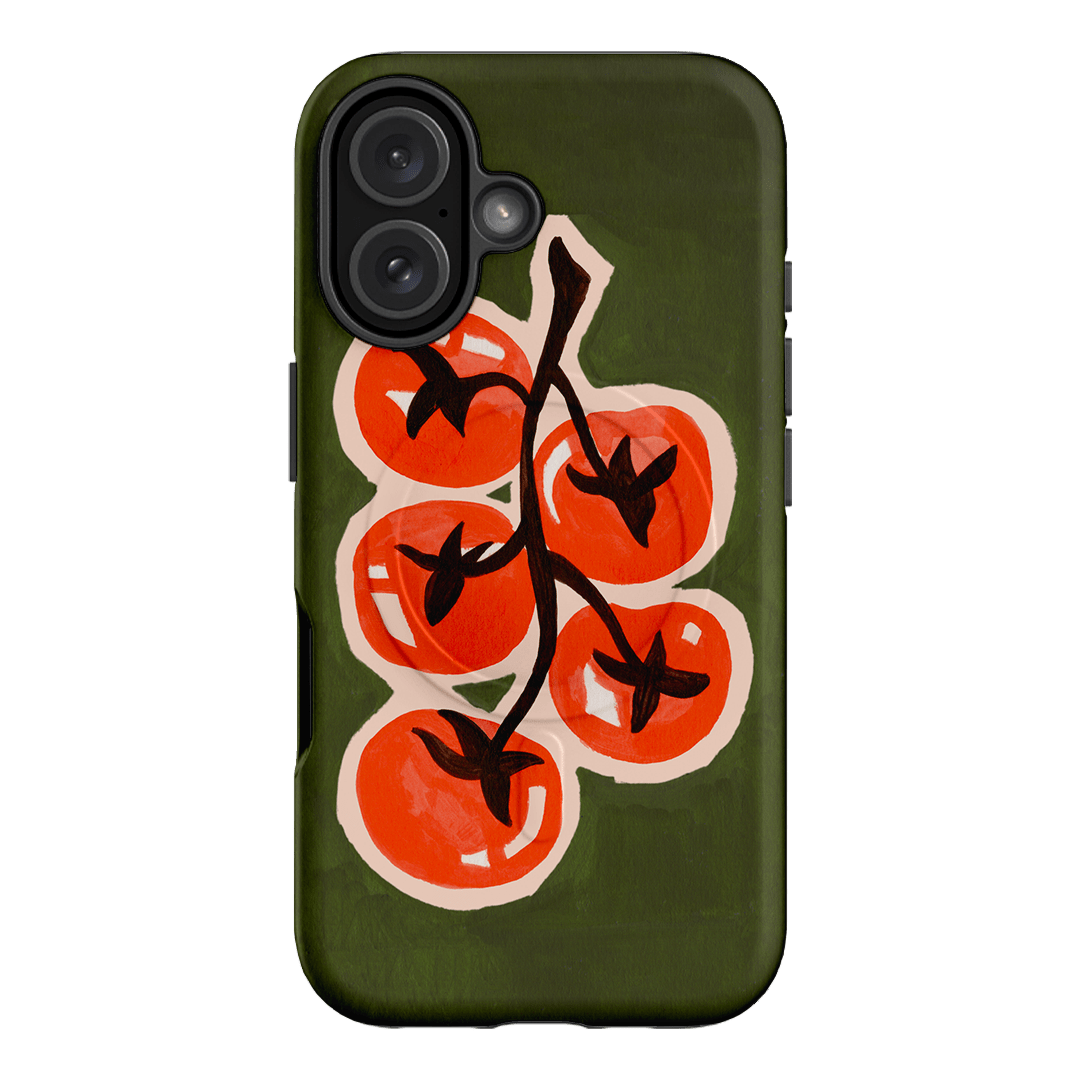 Tomatoes Printed Phone Cases iPhone 16 / Armoured MagSafe by Studio Bon - The Dairy