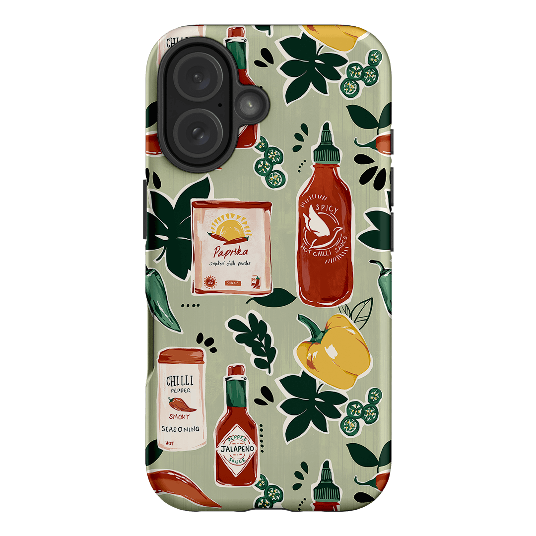 Chilli Pepper Printed Phone Cases iPhone 16 / Armoured by Charlie Taylor - The Dairy